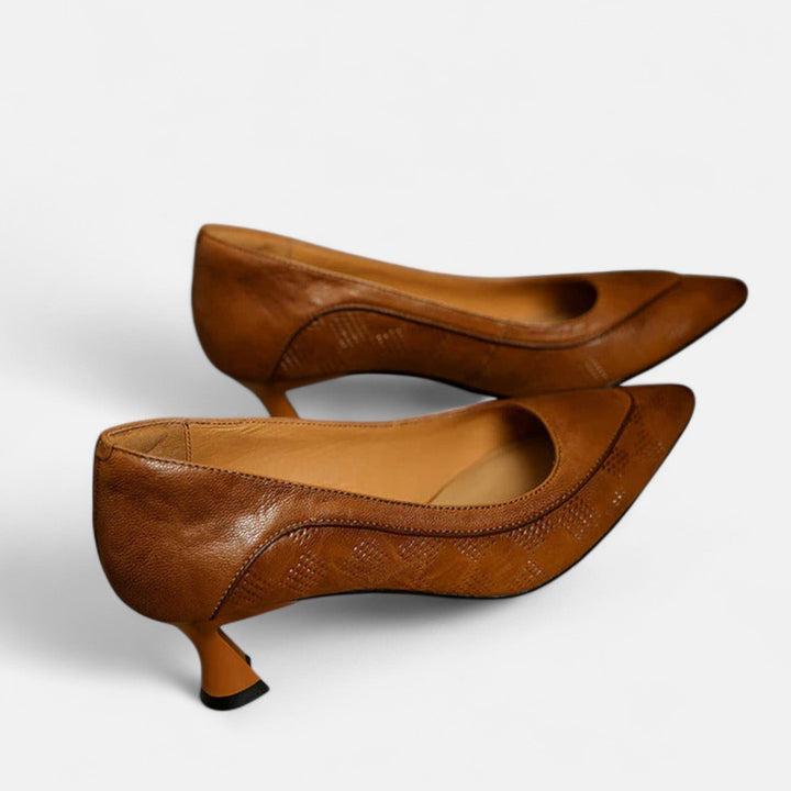 Guadalupe | Leather Heels