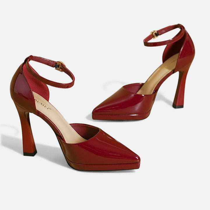Vera | Leather Heels