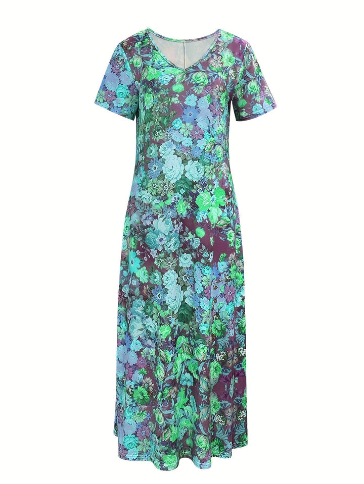 Simone | Artistic Tummy-Flattering Dress