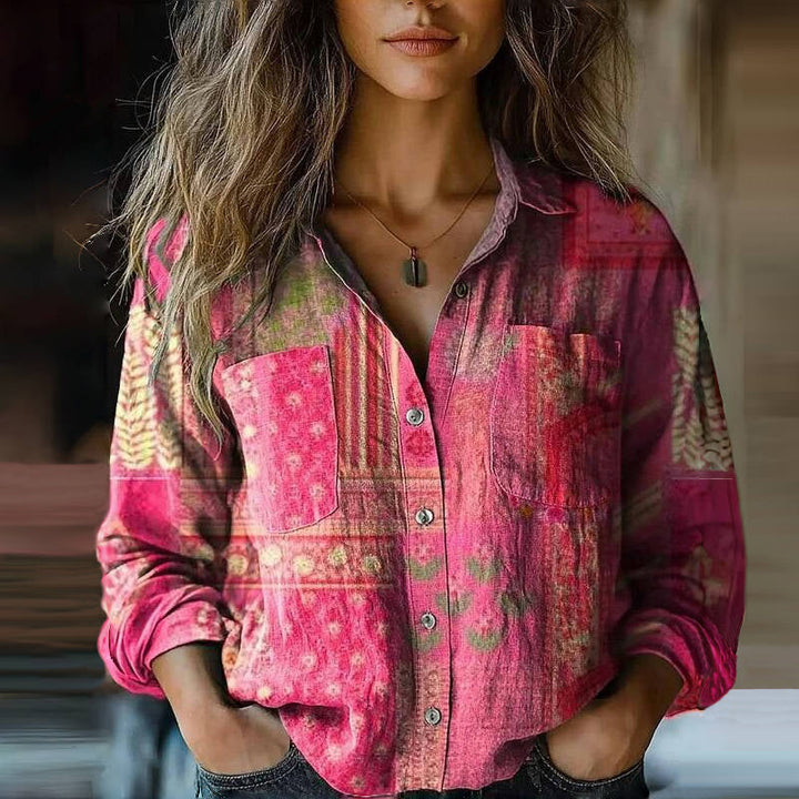 Juniper | Bohemian Pattern Vintage Blouse