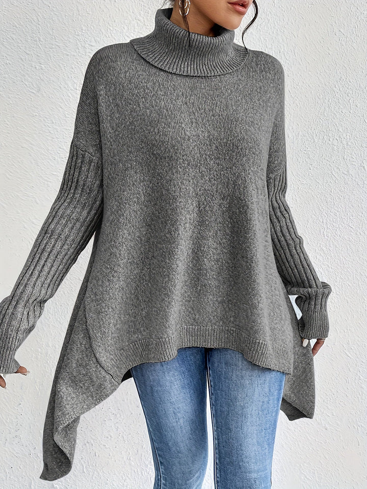 Jodi – Turtleneck Oversized Casual Sweater