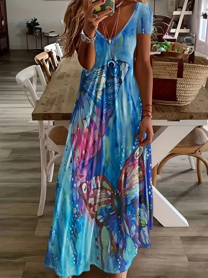 Elina | Artistic Tummy-Flattering Dress