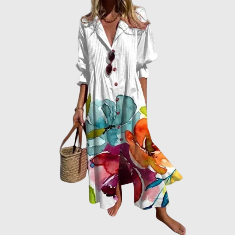 Elsie | Elegant Bohemian Maxi Dress