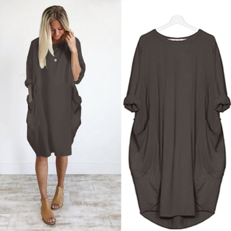 Greer | Elegant Pocket Dress