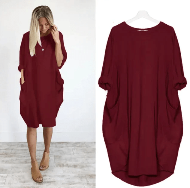 Greer | Elegant Pocket Dress