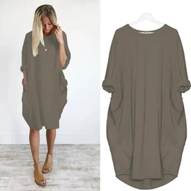 Greer | Elegant Pocket Dress