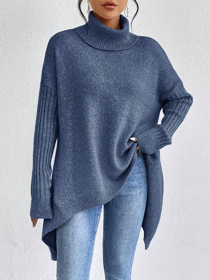 Jodi – Turtleneck Oversized Casual Sweater