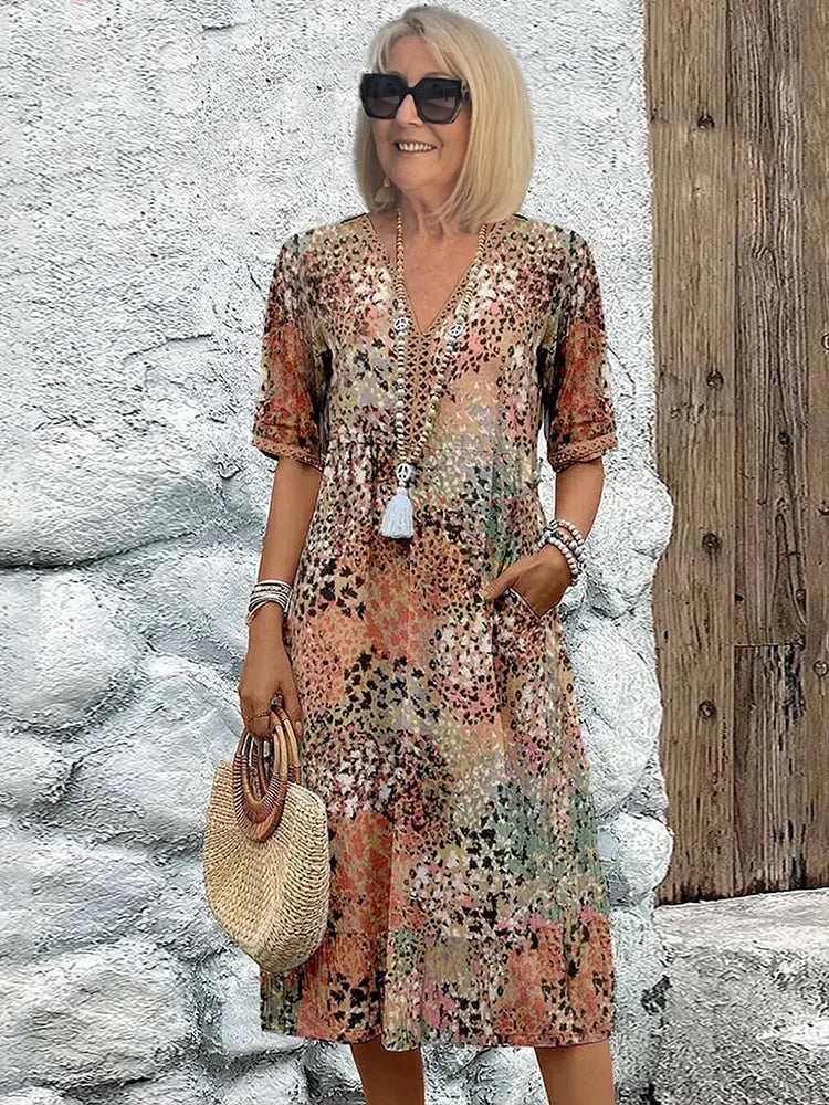 Sorcha | Vibrant Midi Dress
