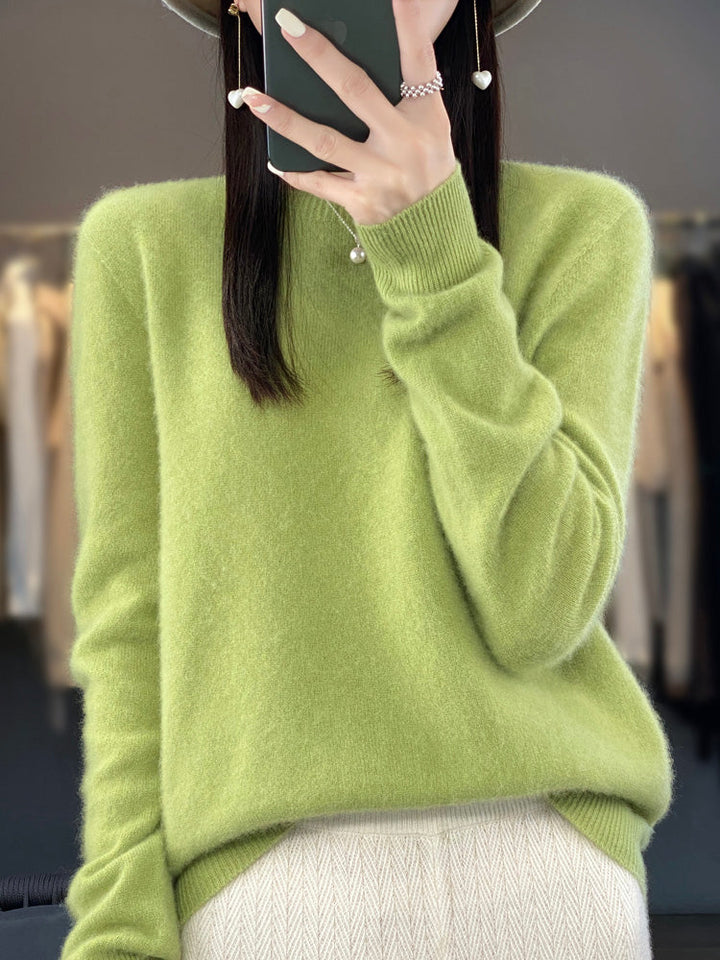 Leanne – Soft Knit Relaxed Crew Neck Sweater