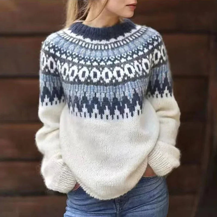 Earlene – Fair Isle Knit Sweater