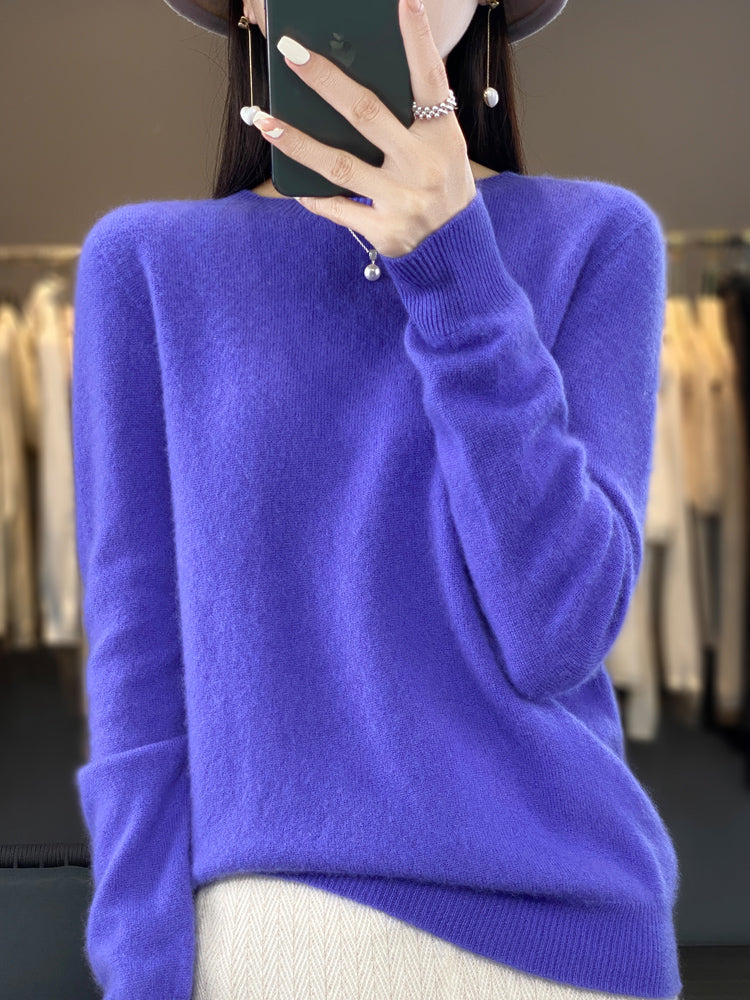 Leanne – Soft Knit Relaxed Crew Neck Sweater