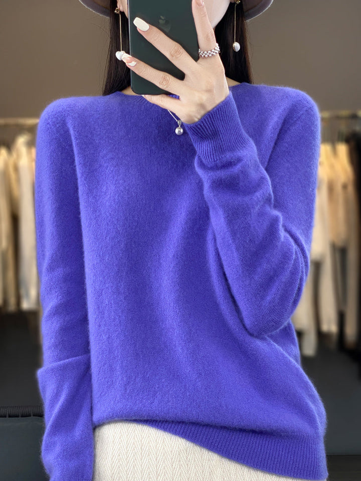 Leanne – Soft Knit Relaxed Crew Neck Sweater