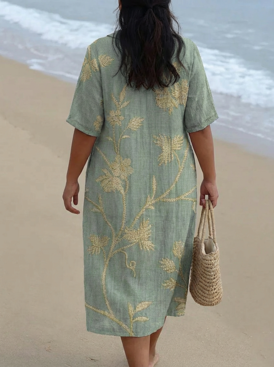 Holly | Vintage Flower Dress