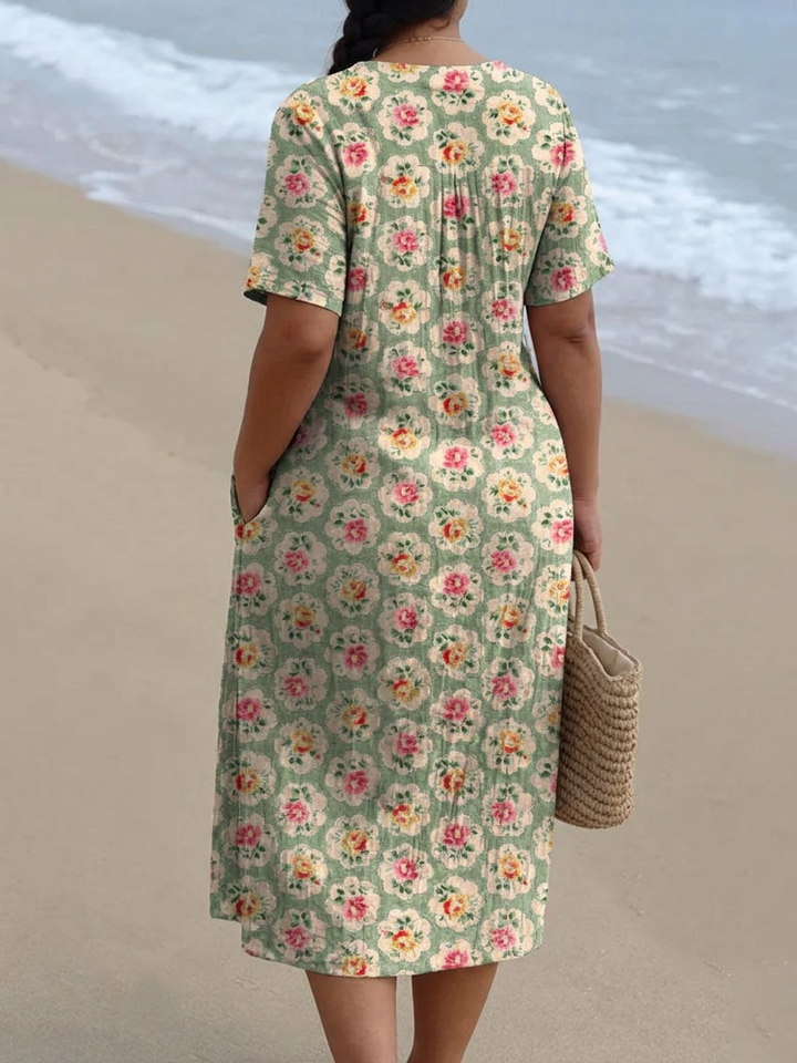 Jenna | Vintage Bloom Dress