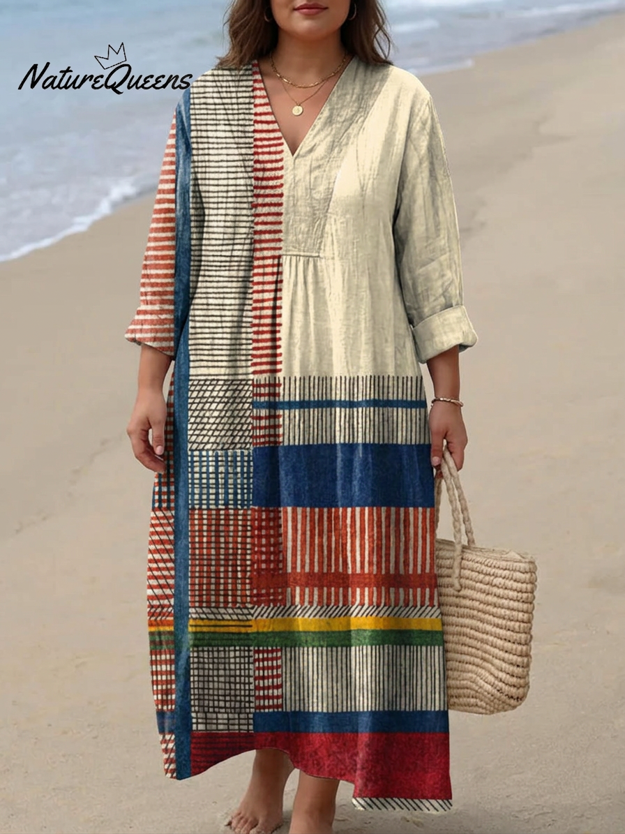 Estella | Patchwork Dress
