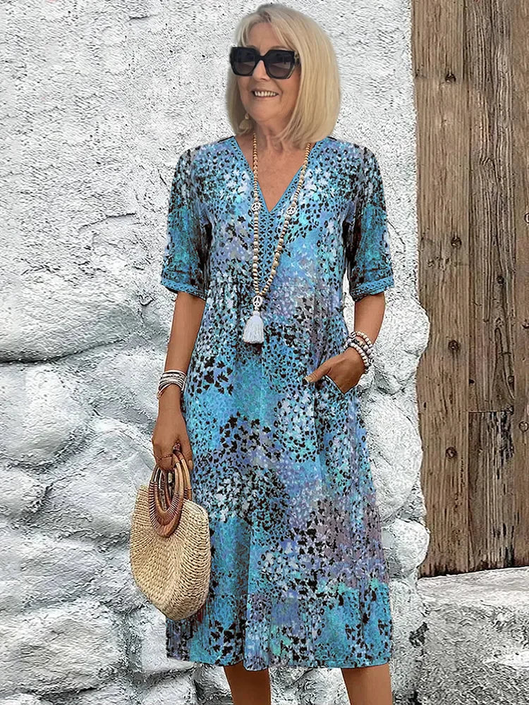 Sorcha | Vibrant Midi Dress