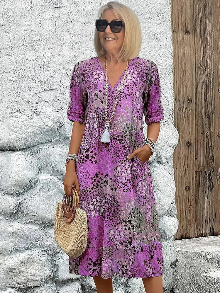 Sorcha | Vibrant Midi Dress