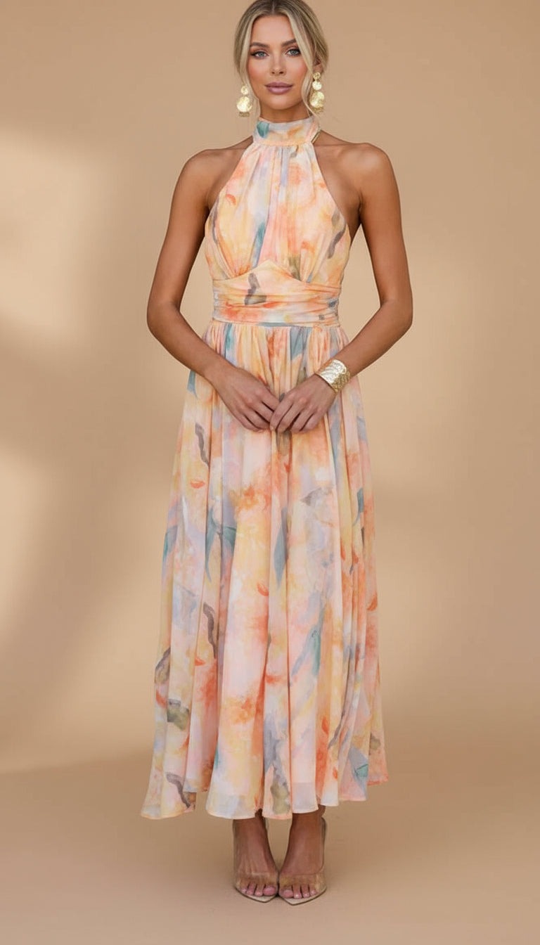 Letha | Maxi Dress with Print