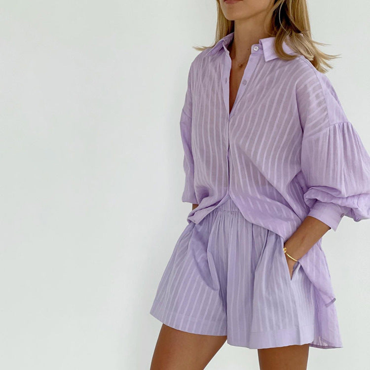 Mira | Light Shirt and Shorts Set