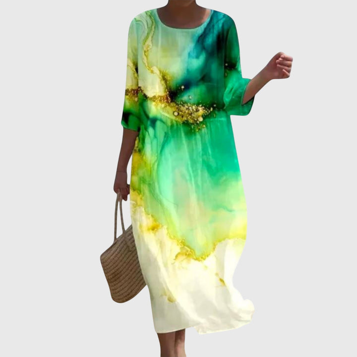 Rowena | Stylish Floral Maxi Dress