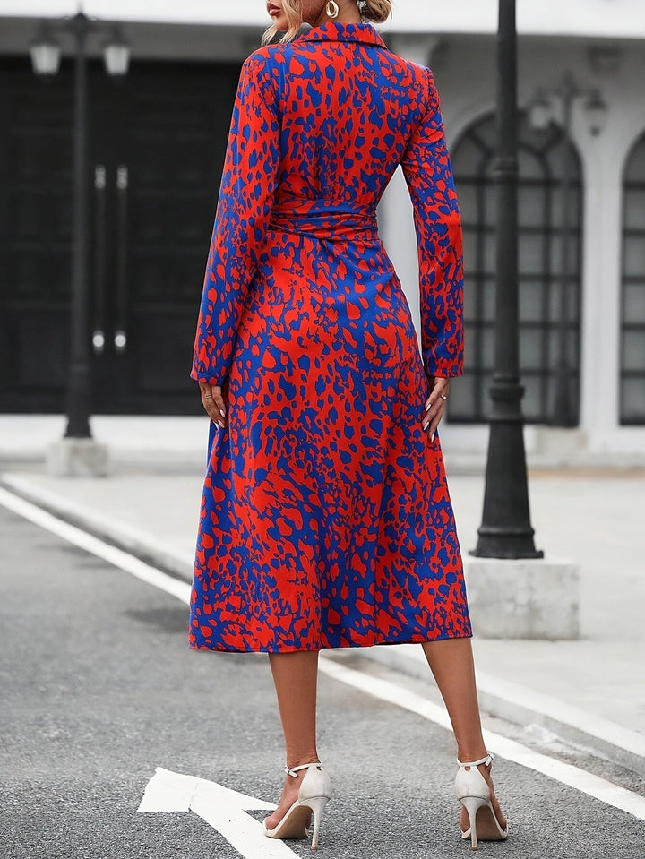 Remmy | Geometric Shirt Dress
