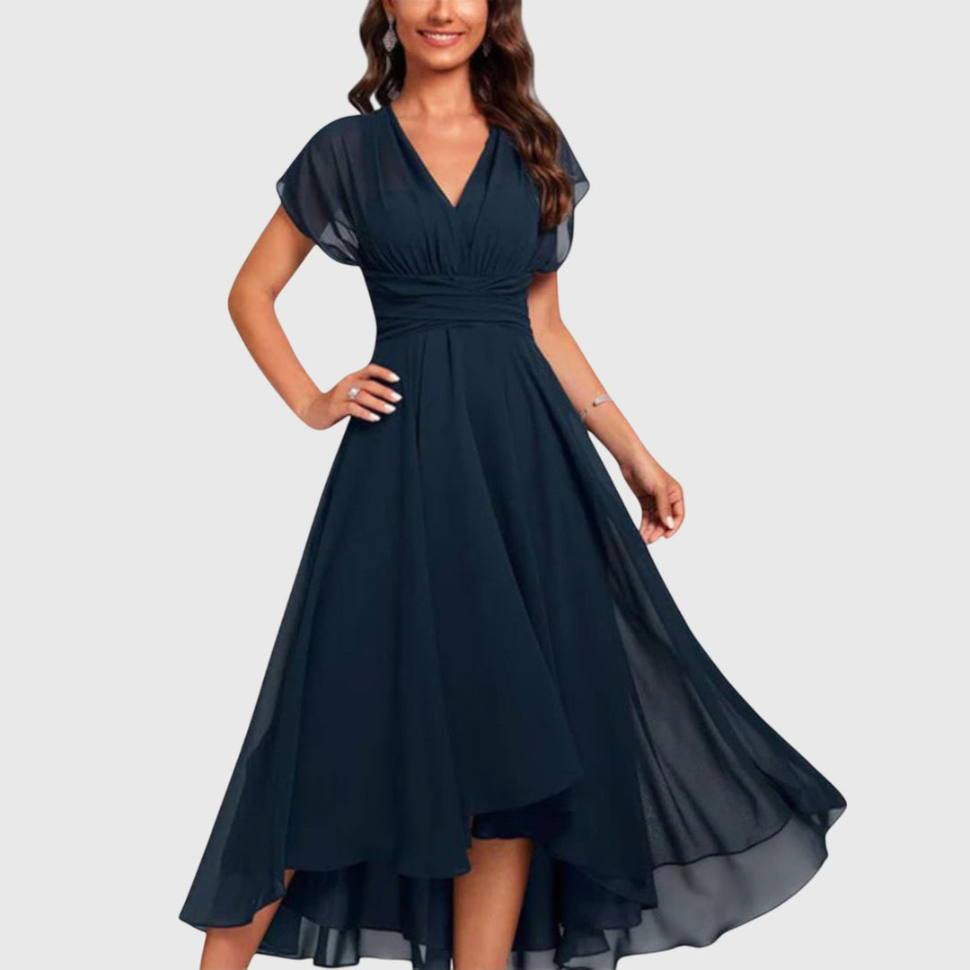Alianna | V-Neck a-Line Dress
