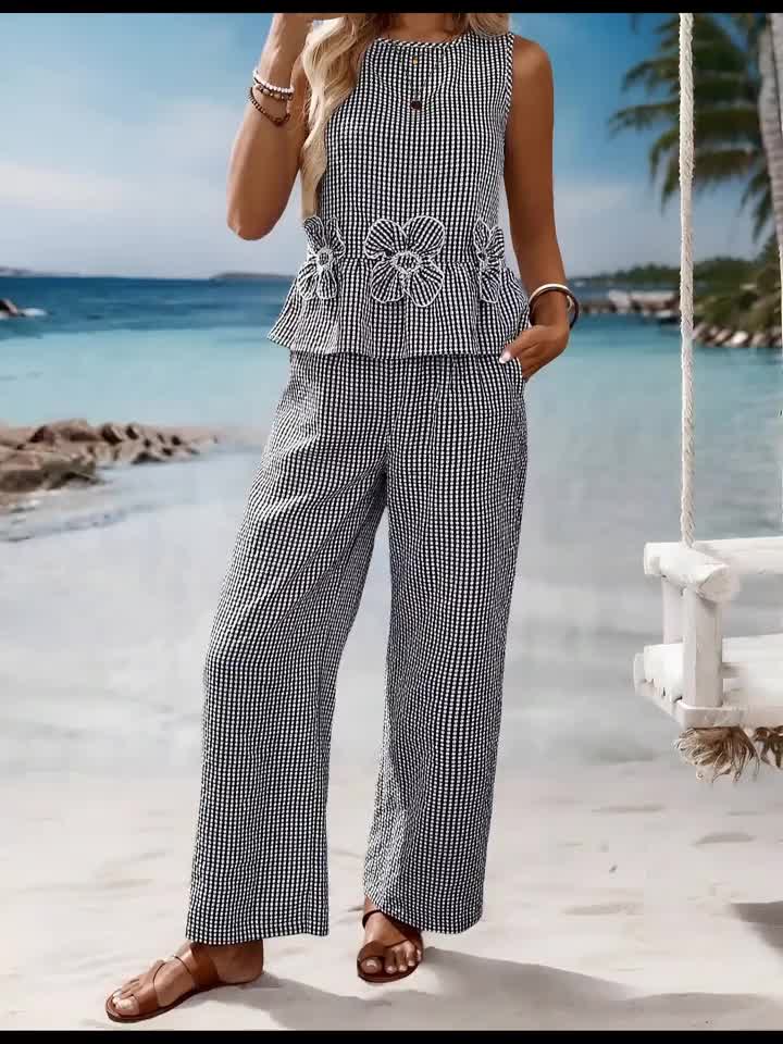 Brooklyn | Elegant Gingham Set