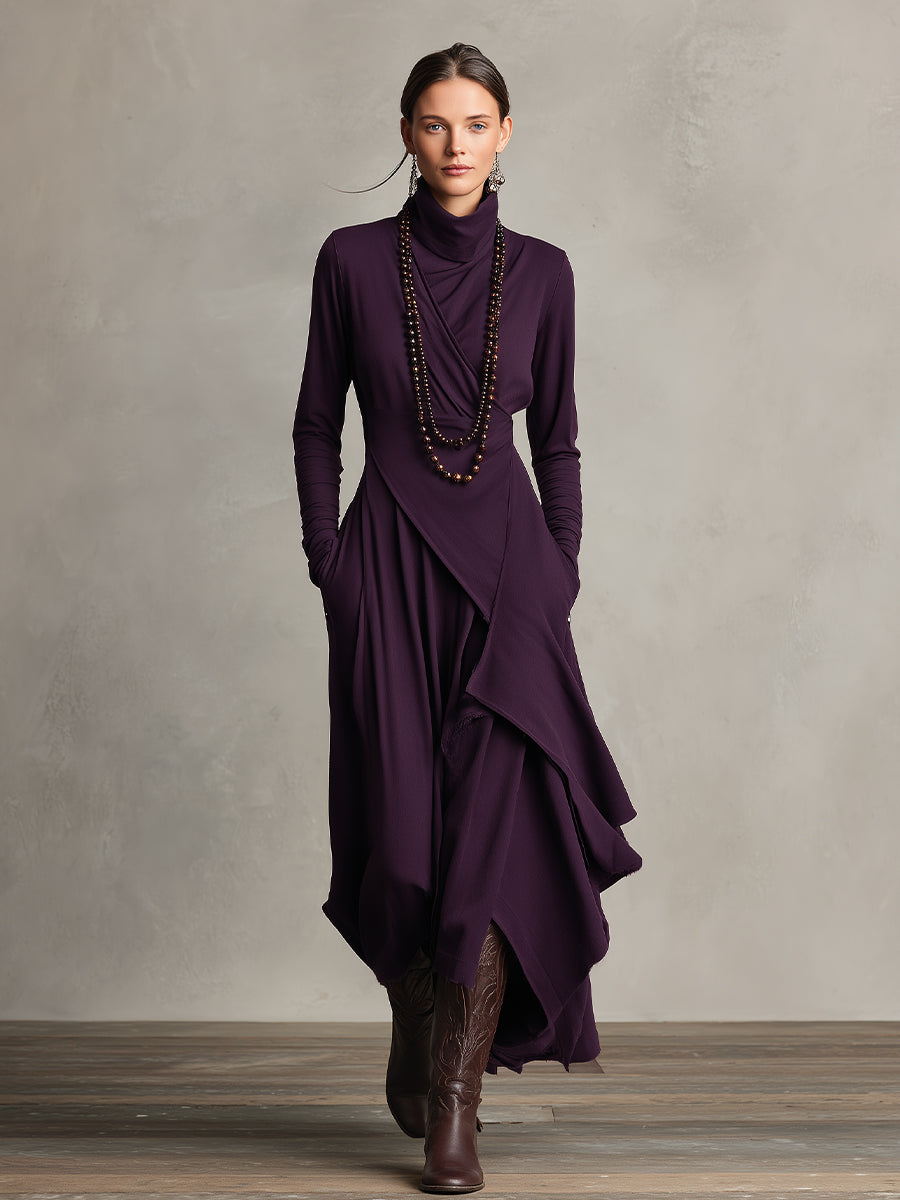 Dakota | Elegant Draped Dress