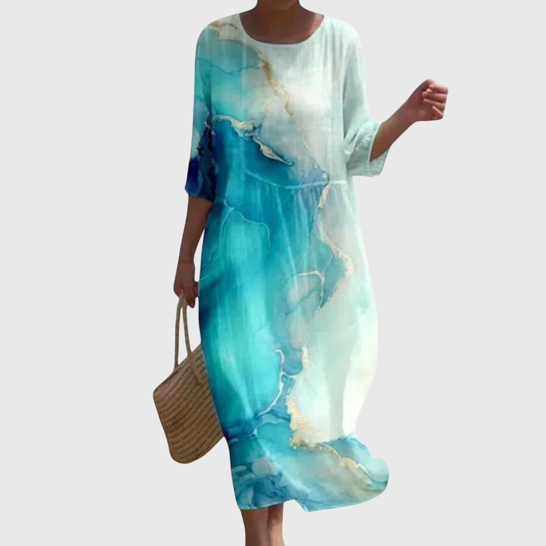 Rowena | Stylish Floral Maxi Dress