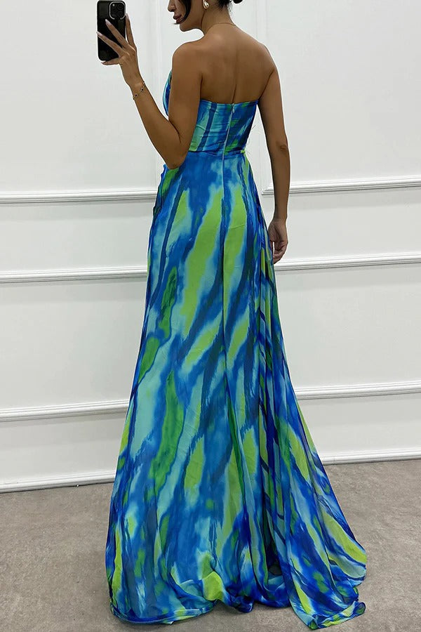 Cinder | Vibrant Draped Dress