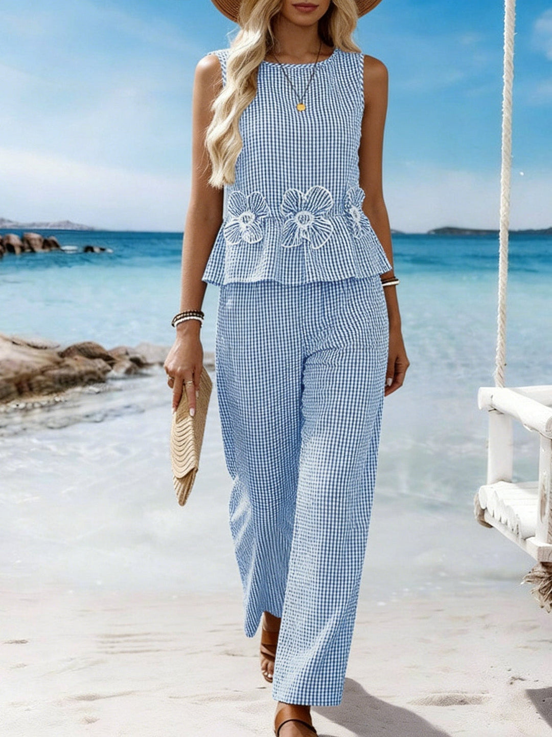 Brooklyn | Elegant Gingham Set