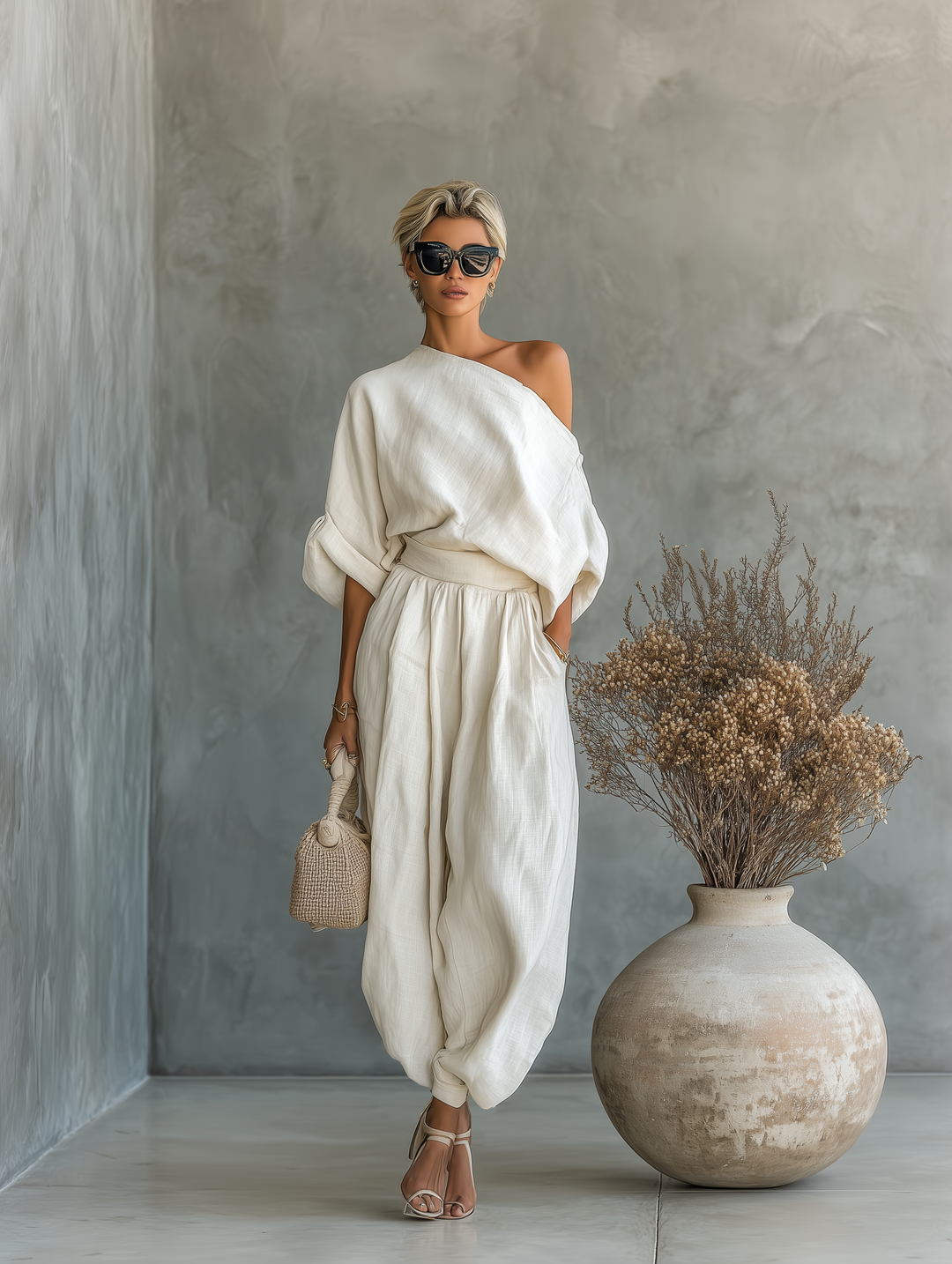 Lily | Off-Shoulder Two-Piece Set