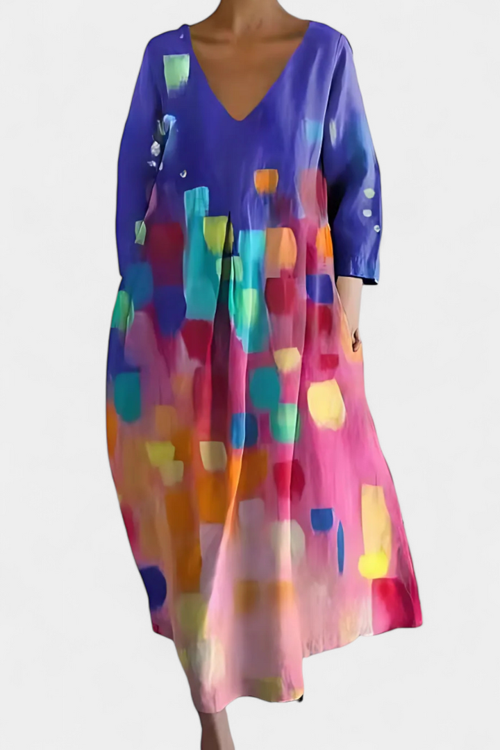 Willa | Comfortable V-Neck Dress