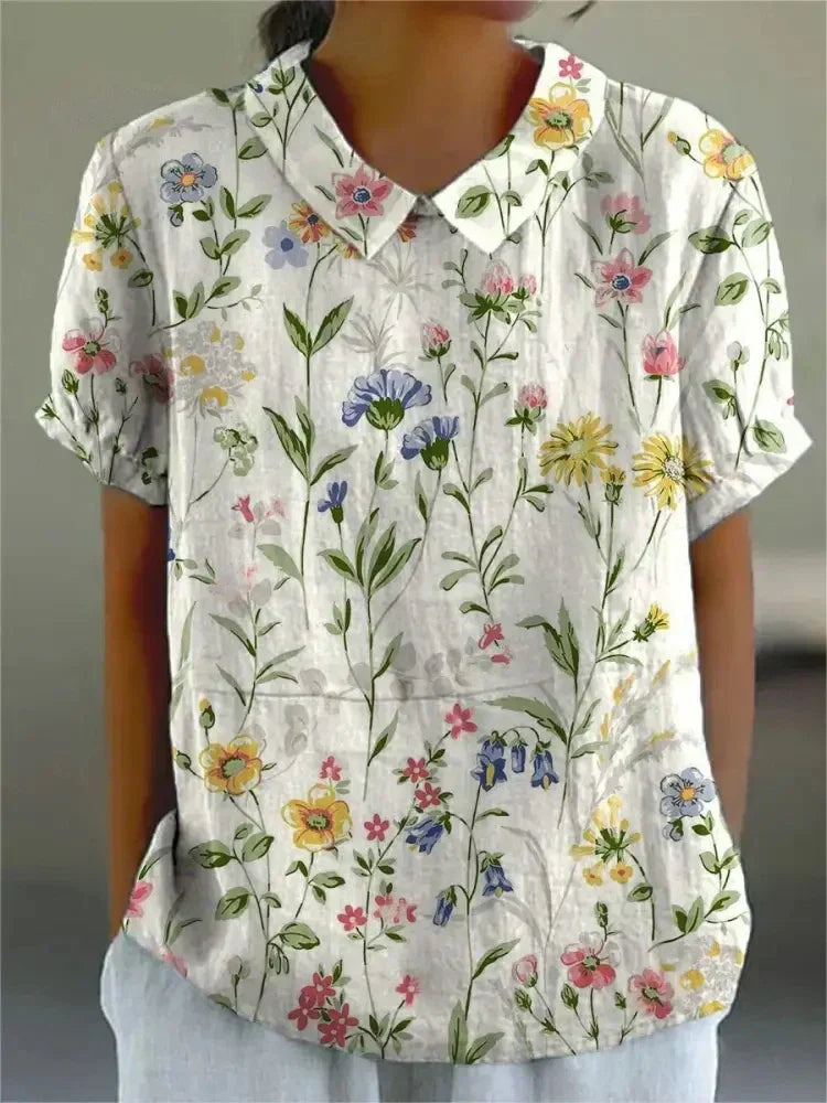 Leona | Floral Shirt