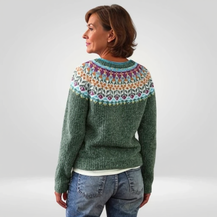 Doris – Fair Isle Knit Sweater