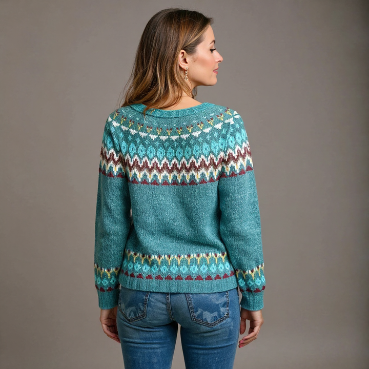 Margaret – Nordic Knit Fairisle Sweater