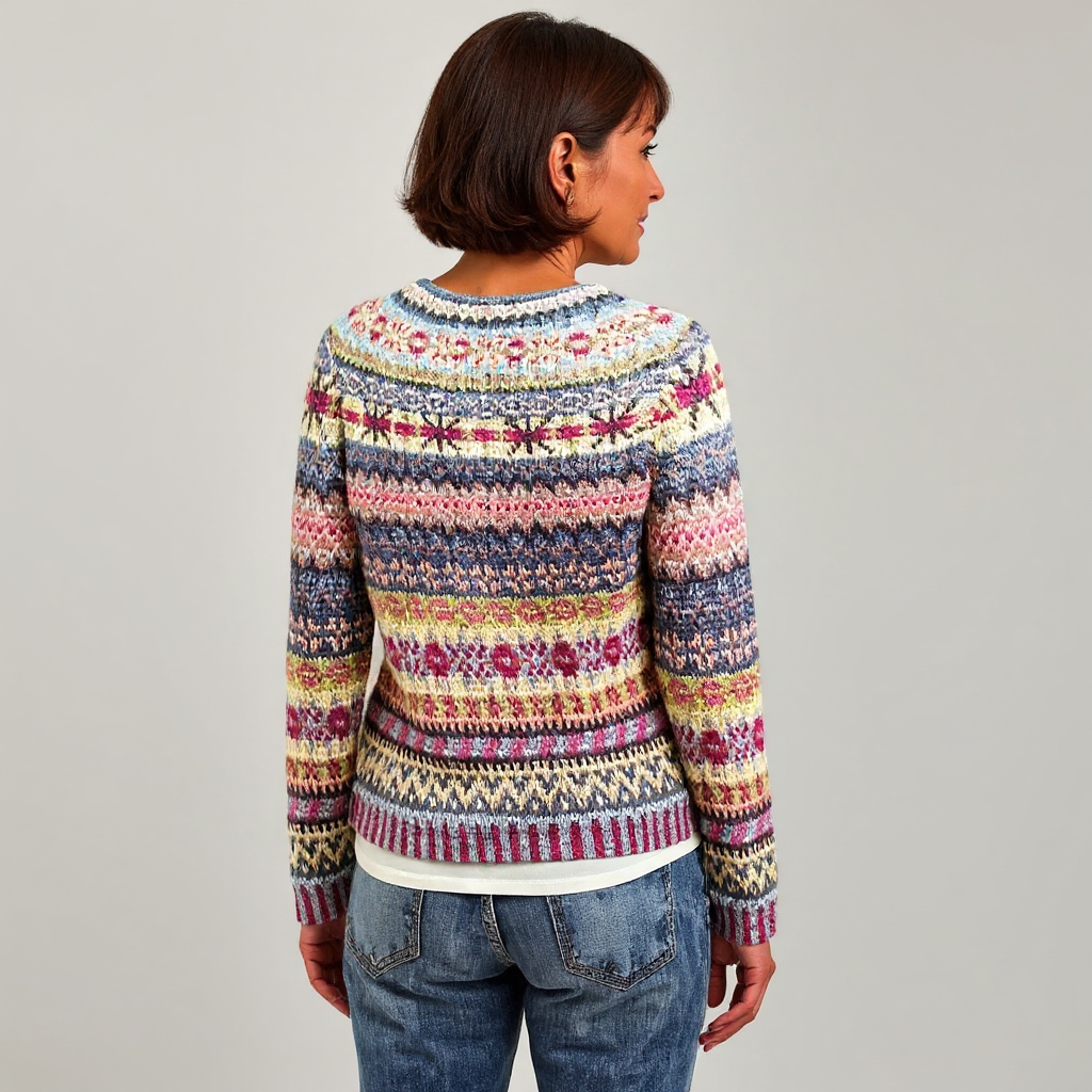Vera – Fair Isle Knit Sweater