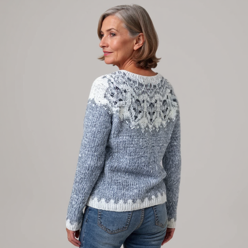 Valerie – Nordic Fair Isle Knit Sweater
