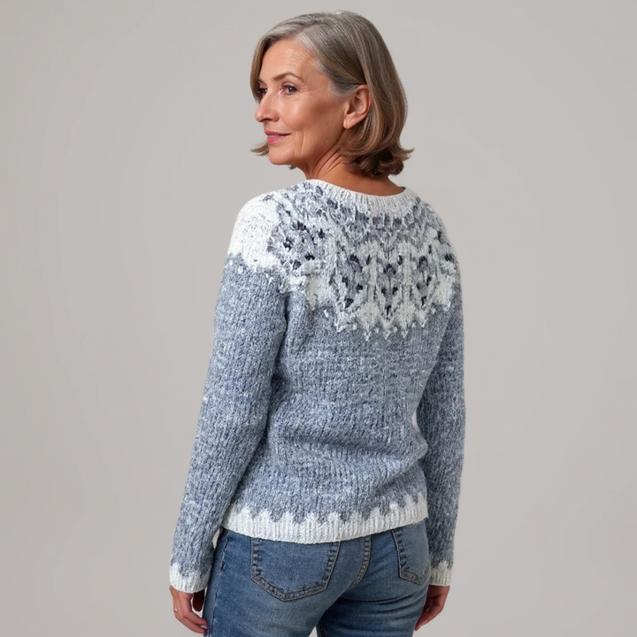 Valerie – Nordic Fair Isle Knit Sweater