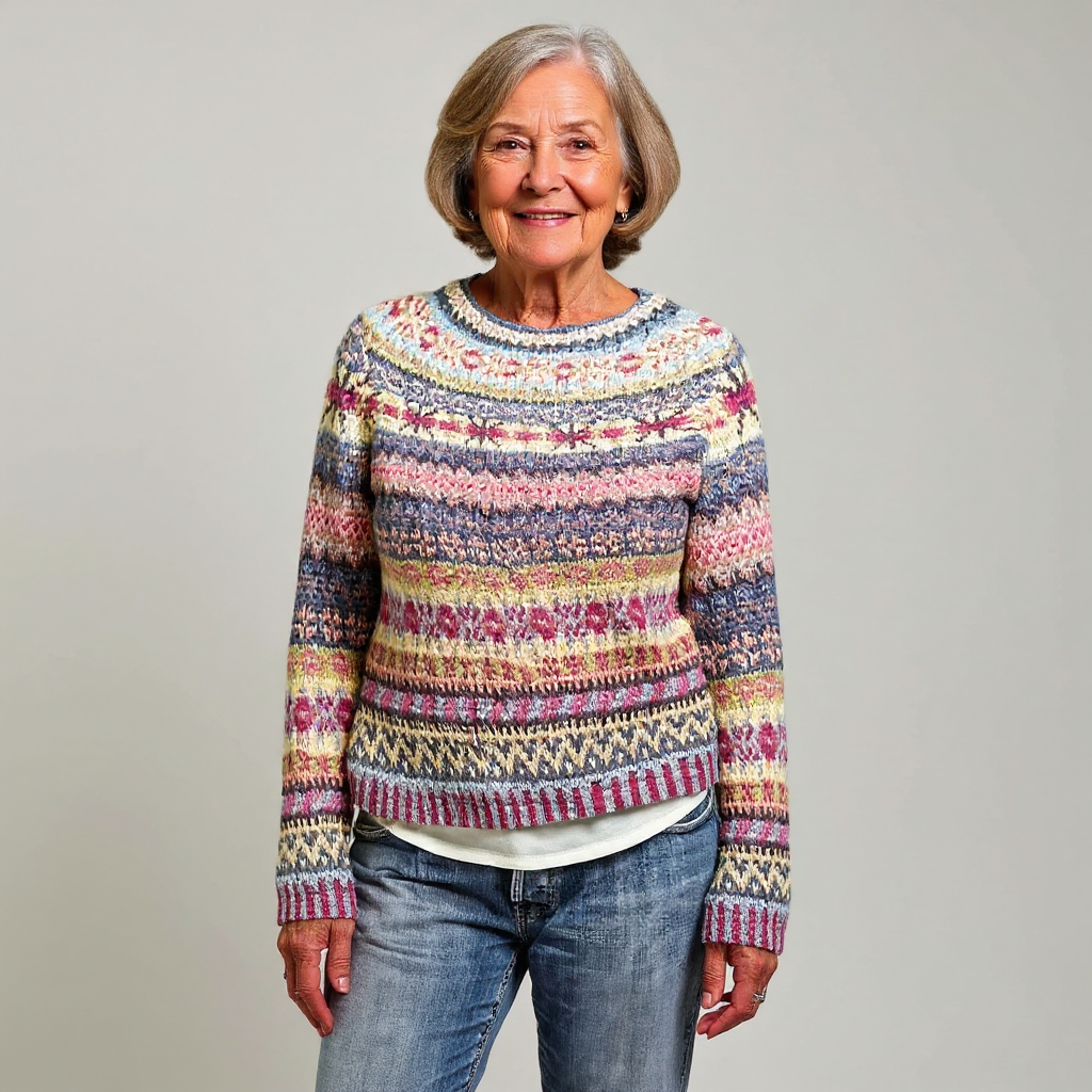 Vera – Fair Isle Knit Sweater