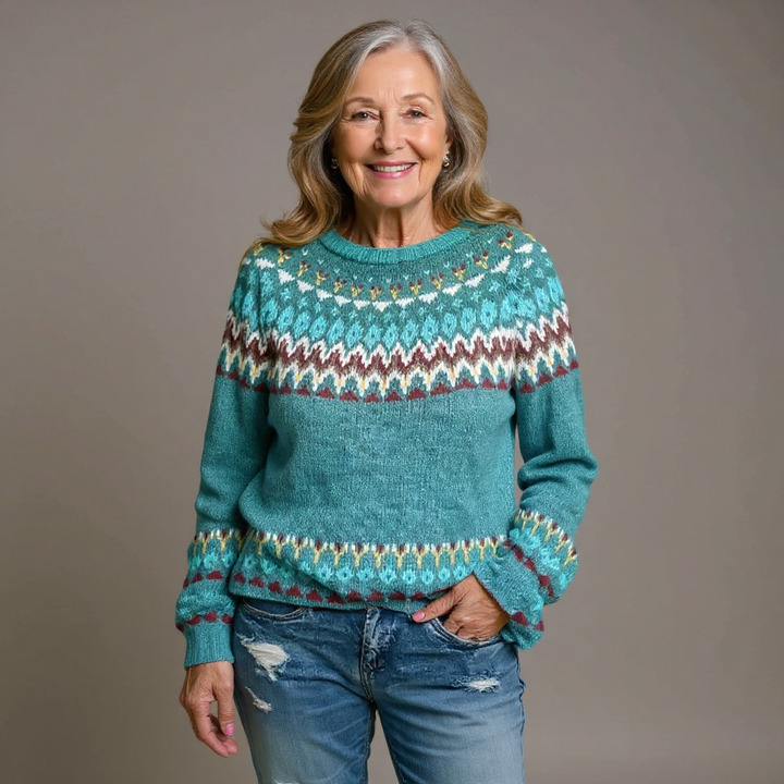 Margaret – Nordic Knit Fairisle Sweater