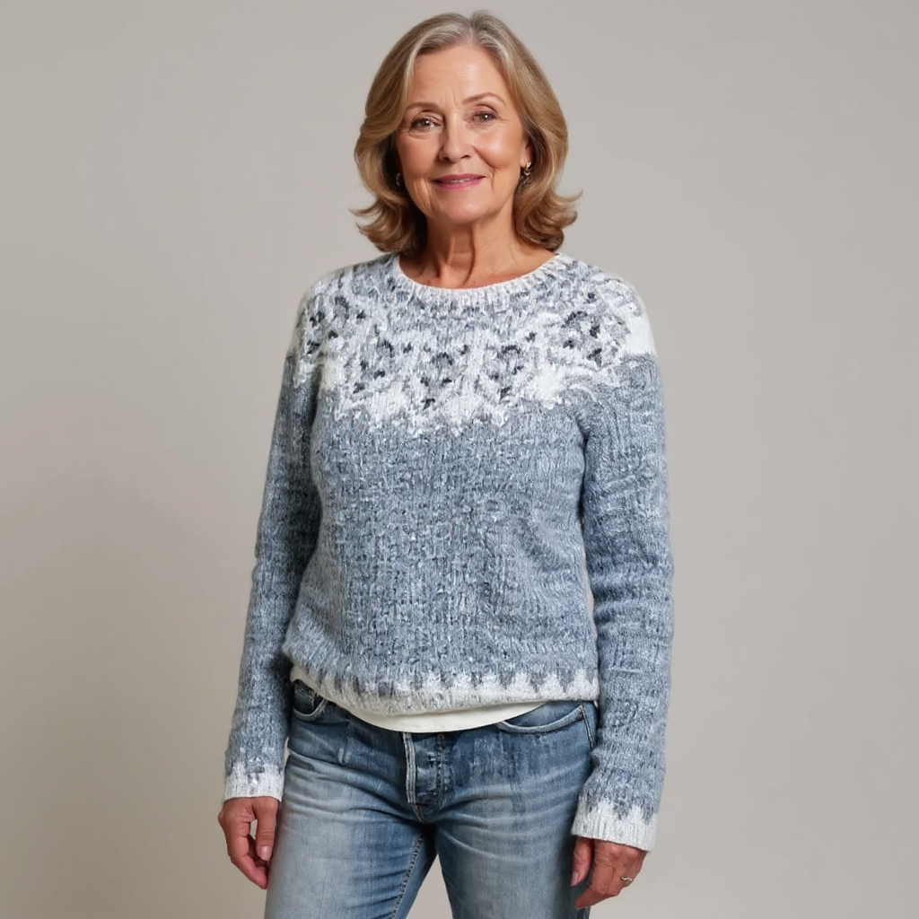 Valerie – Nordic Fair Isle Knit Sweater