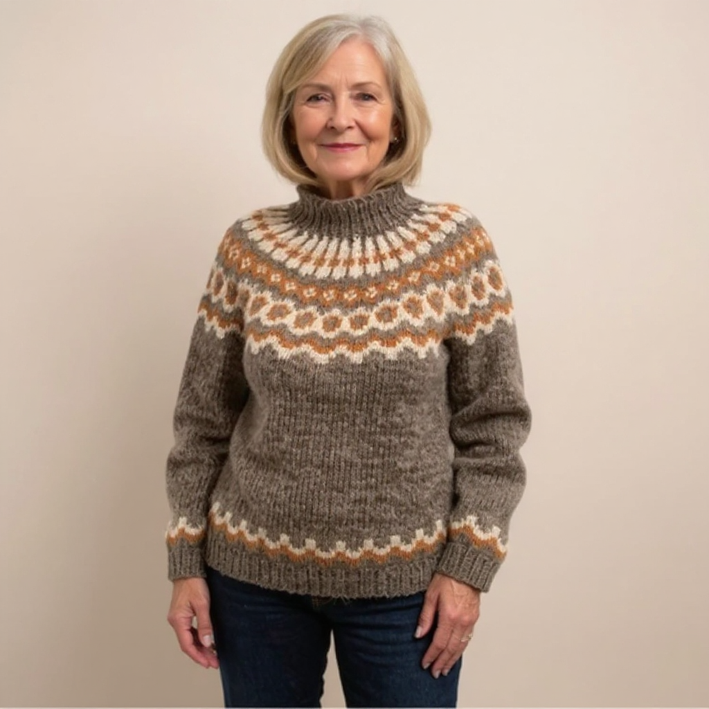 Juanita – Fair Isle Knit Sweater