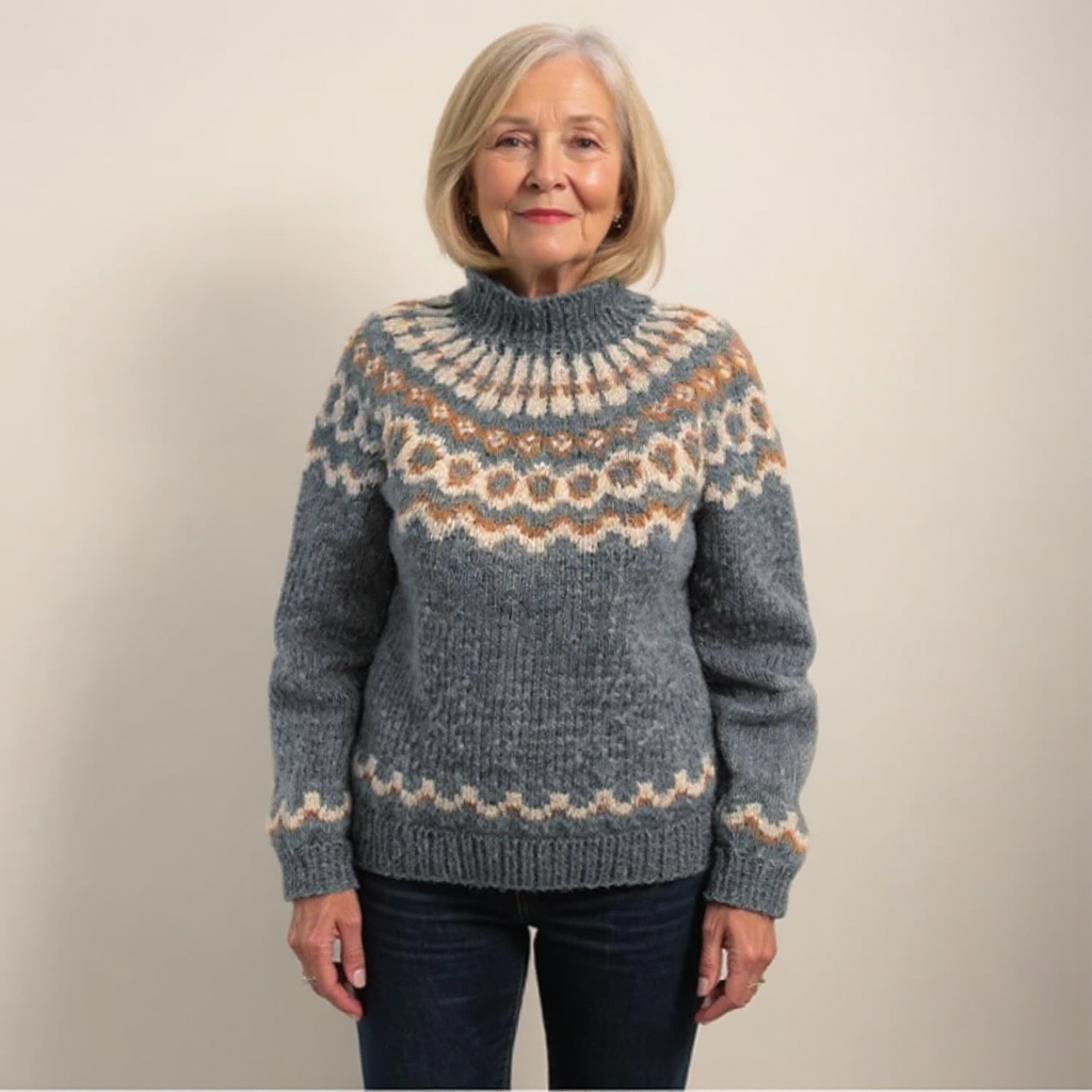 Juanita – Fair Isle Knit Sweater
