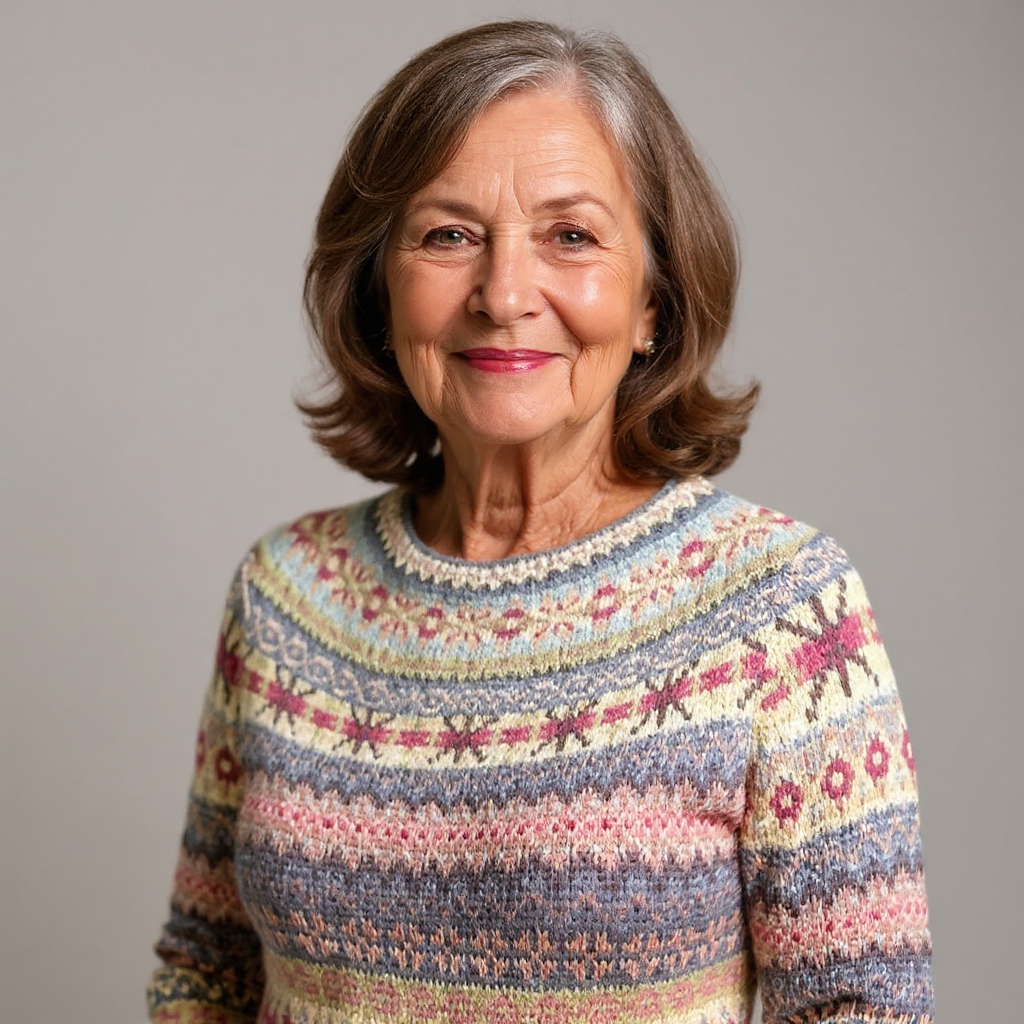Vera – Fair Isle Knit Sweater