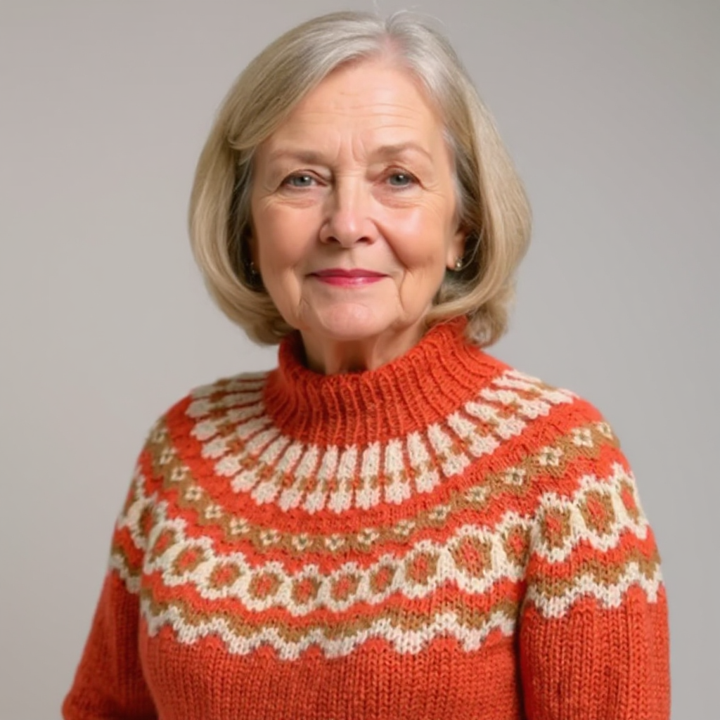 Juanita – Fair Isle Knit Sweater