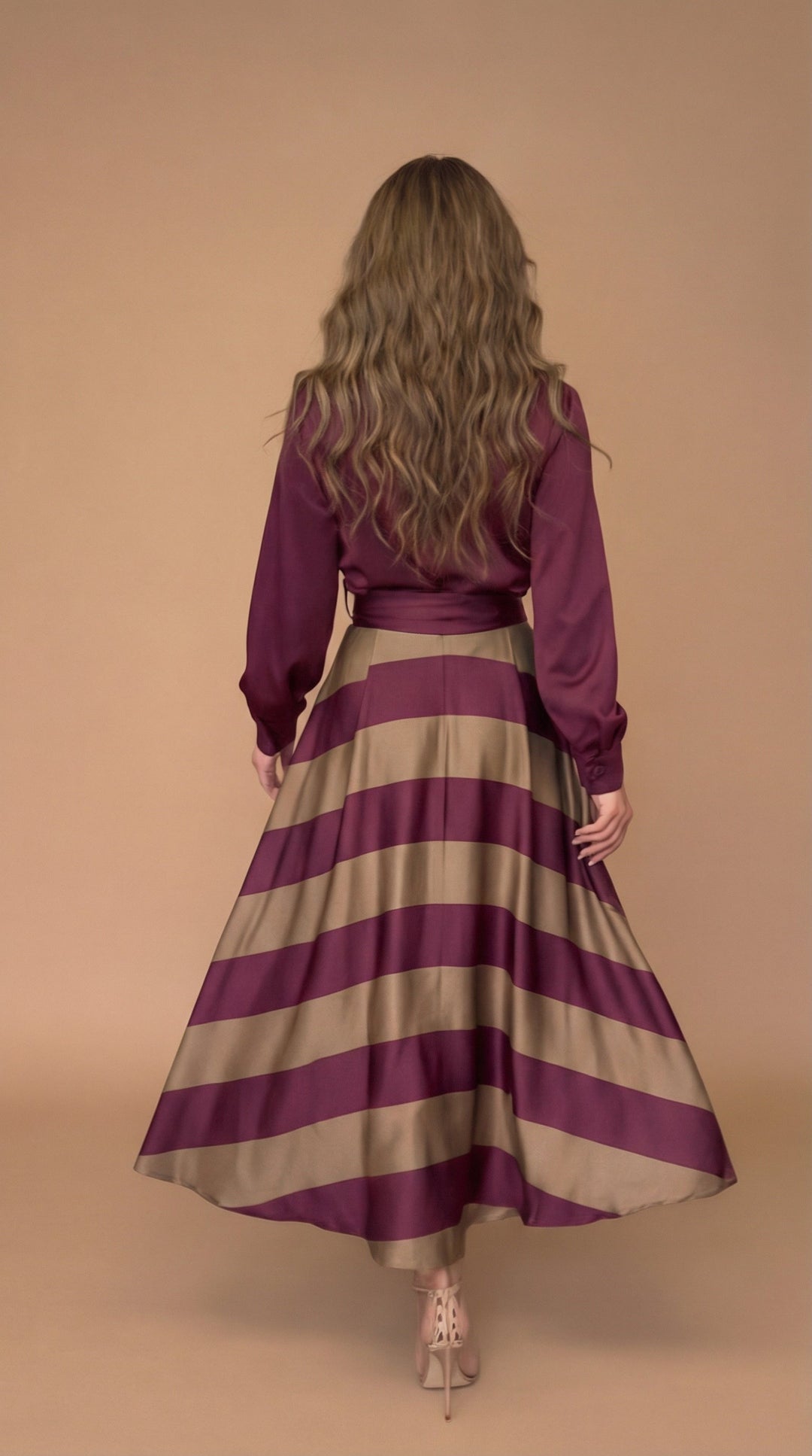 Seraphina | Striped Maxi Dress