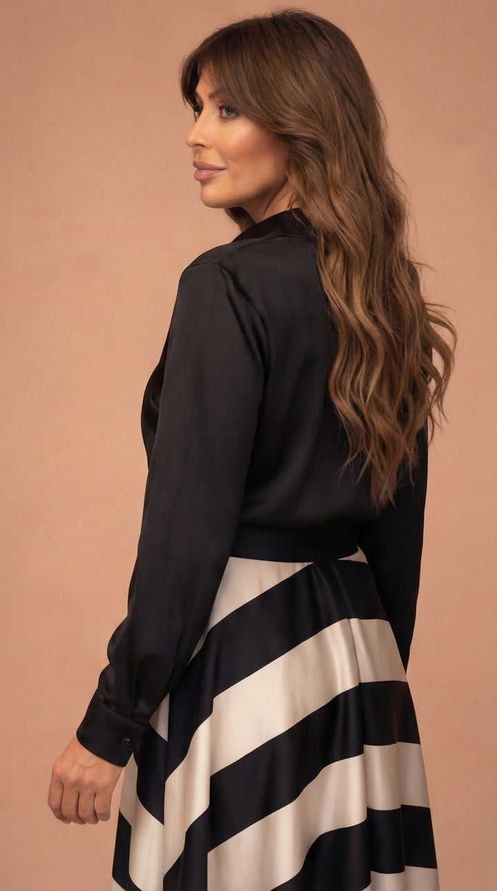 Seraphina | Striped Maxi Dress