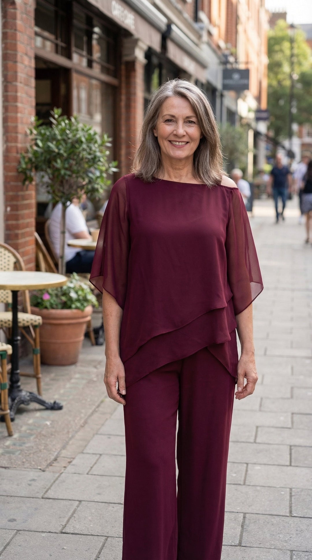 Melody | Soft Drape Two-Piece Set – Effortless Polish, All-Day Comfort