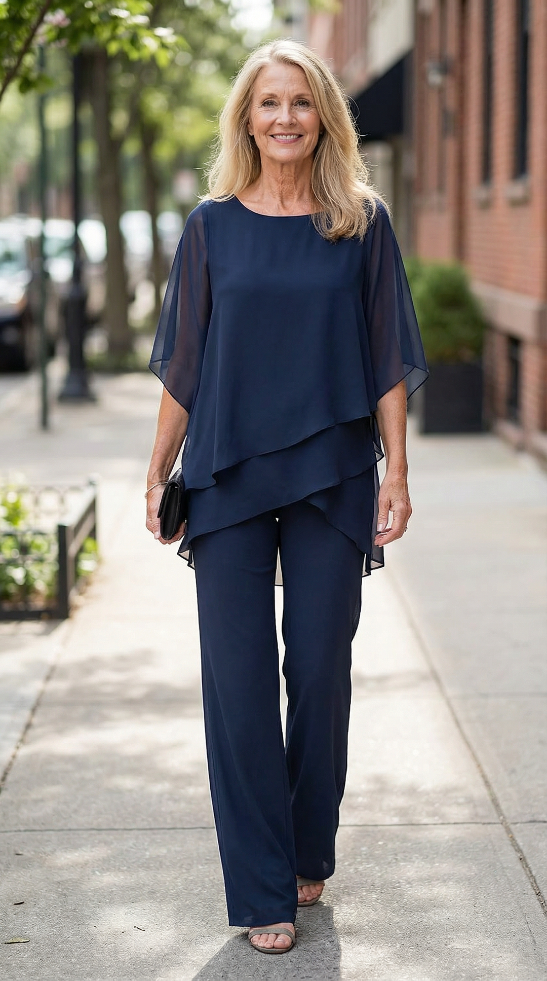 Melody | Soft Drape Two-Piece Set – Effortless Polish, All-Day Comfort